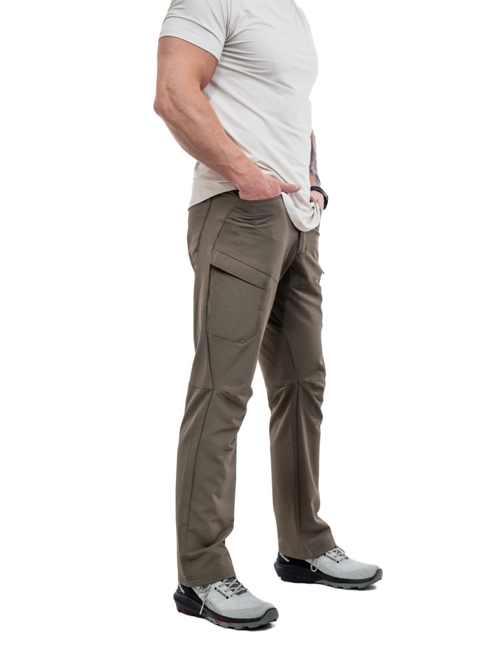 OTTE gear Portal Pant Cargo Shorts Gray Waist 34x32 NWT